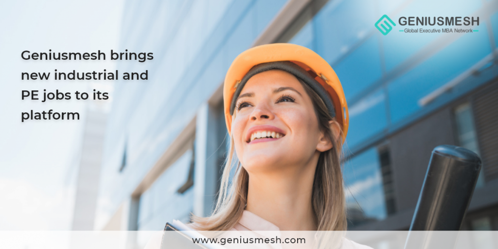 Geniusmesh Brings New Industrial And PE Jobs To Its Platform Through Partnership With Industrial Exchange